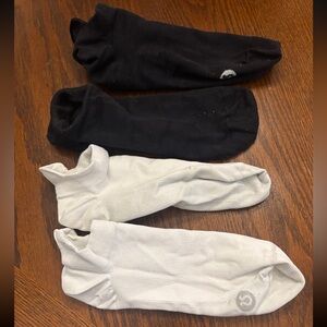 Black and White Womens Socks